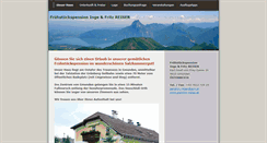 Desktop Screenshot of pension-reiser.at